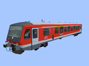 Variante 2.1 (628, 928 543 DB Regio, Verkehrsrot)