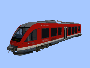 Variante 1.5 (648, Tiefeinstieg, DB Regio HarzWeserBahn 648 256 'Stadt Einbeck', Verkehrsrot)