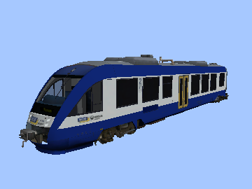 Variante 3.4 (648, Hocheinstieg, NordOstseeBahn VT304, Veolia weiss/blau)
